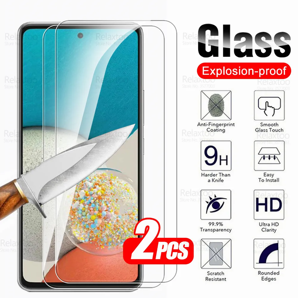 

2pcs Protective Glass For Samsung Galaxy A53 5G Screen Protector Sumsung Galaxi A 53 53A 2022 Tempered Glas 9H Safety Cover Film