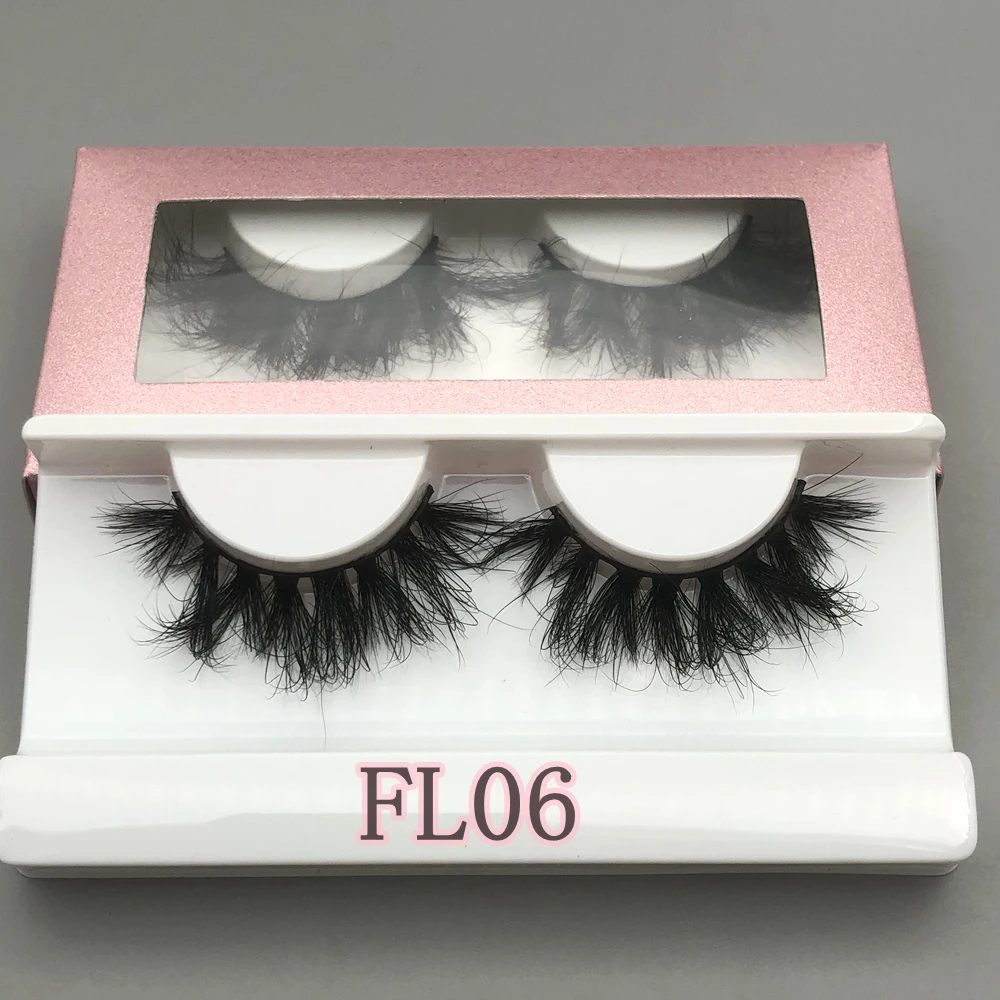 

Mikiwi FL 20-22mm 3D Mink Lashes Makeup Messy False Eyelashes Fluffy Thick Cross Cruelty free Natural Mink Eyelashes