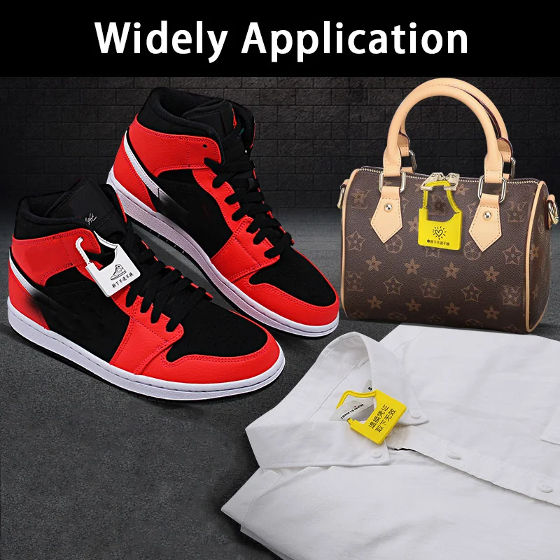 WONXEATH 100 шт. Пользовательский логотип бирка одноразовая белая Желтая пластиковая