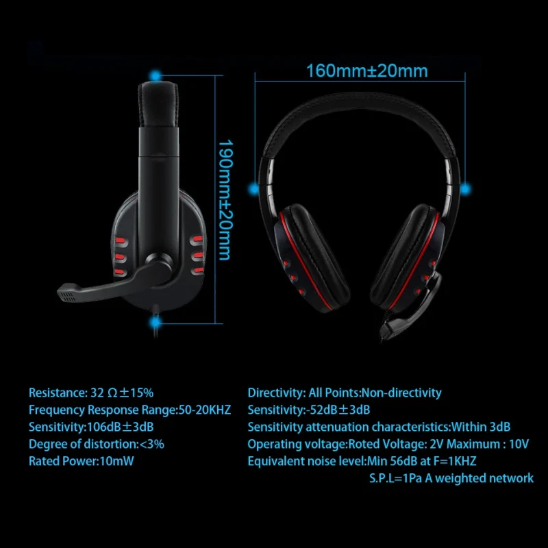 Игровая гарнитура для PS4 проводные наушники с микрофоном 3 5 мм глубокие басы