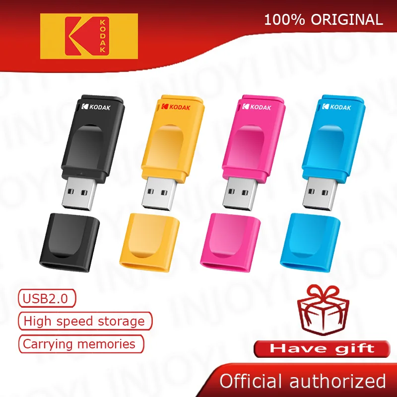 Kodak K232 16 ГБ 32 ГБ 64 ГБ USB2.0 флеш-накопители 32 ГБ флеш-накопитель USB флеш-накопитель U диск мини флеш-накопитель флешки флеш-диск