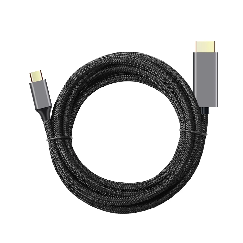 Кабель-переходник с Type C на HD 1 8 м Ultra 3840*2160 4 кГц 60 Гц для Macbook компьютера Android