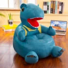 Креативная Имитация крокодиловой кожи динозавр диван для обучения мягкое кресло моющийся съемный диван Детские плюшевые игрушки подарок для детей