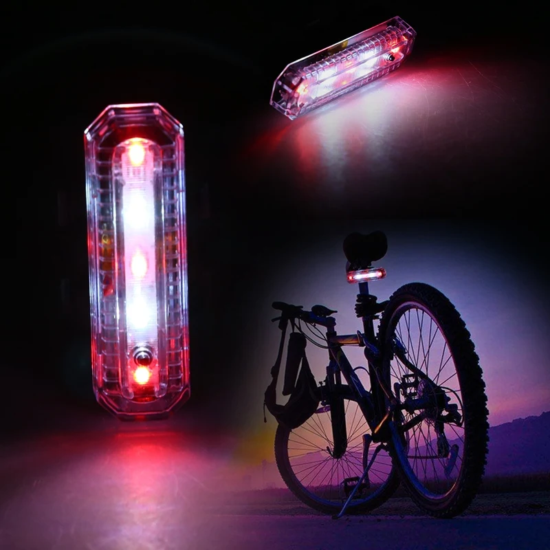 Топ! 4 режима светодиодный велосипедный задний фонарь ночной Светильник USB