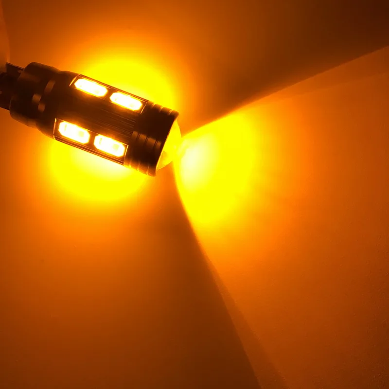2X авто светодиодный автомобильный светильник T10 W5W Canbus 194 10 SMD 5630 5730 светодиодный светильник лампа без ошибок светодиодный светильник парковка светодиодный Авто боковой светильник Автомобильный светодиодный - Испускаемый цвет: Цвет: желтый