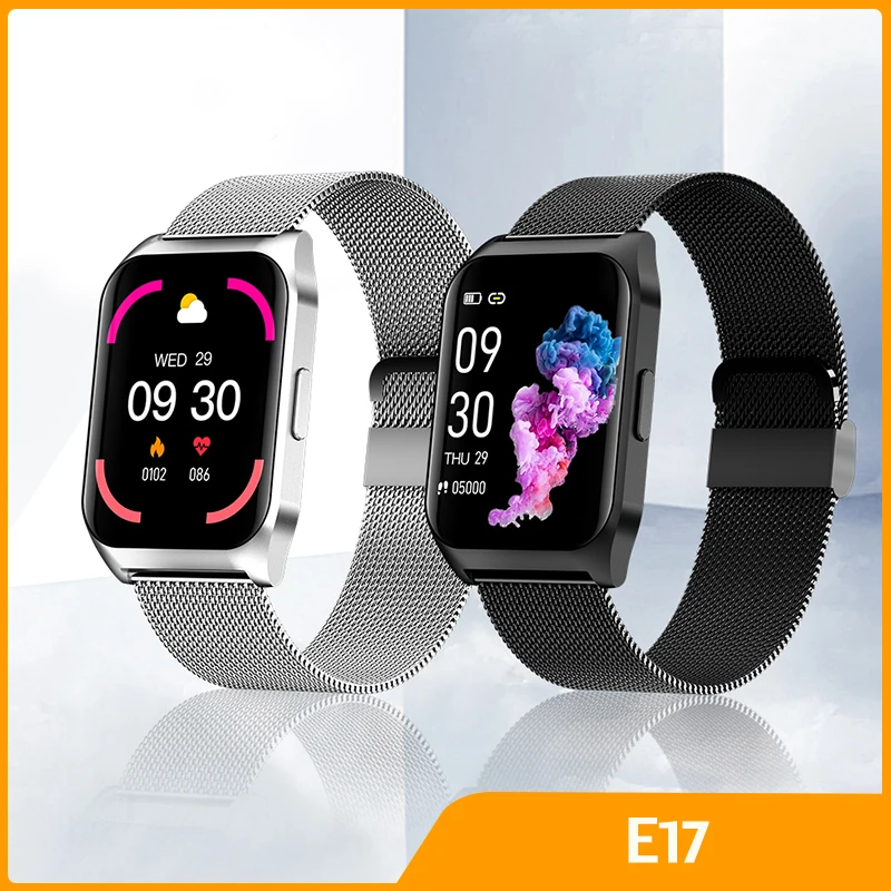 

New Xiaomi Youpin E17 Smart Watch Men Women Bluetooth Sport Smartwatch Fitness Tracker Heart Rate Monitor Waterproof For Huawei