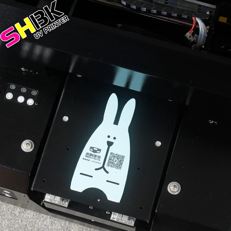 А4 Размер УФ планшетный принтер с бесплатным чернилом набор для телефона