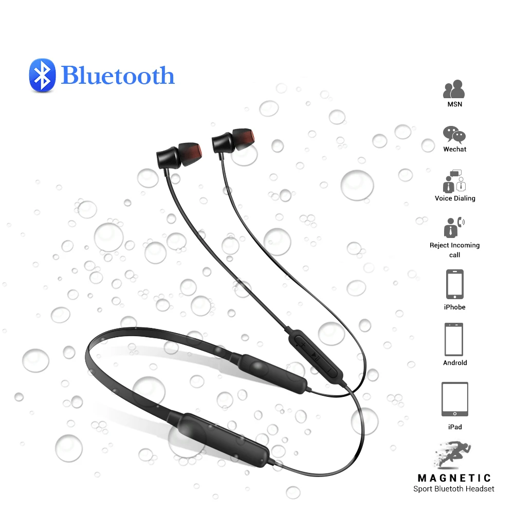 KISSCASE,, Q6, Bluetooth, беспроводные наушники, наушники с микрофоном, наушники, стерео, auriculares, bluetooth, спортивные, беспроводные наушники