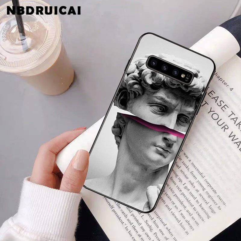 NBDRUICAI Мона Лиза искусство Дэвид линия качественный силиконовый чехол для