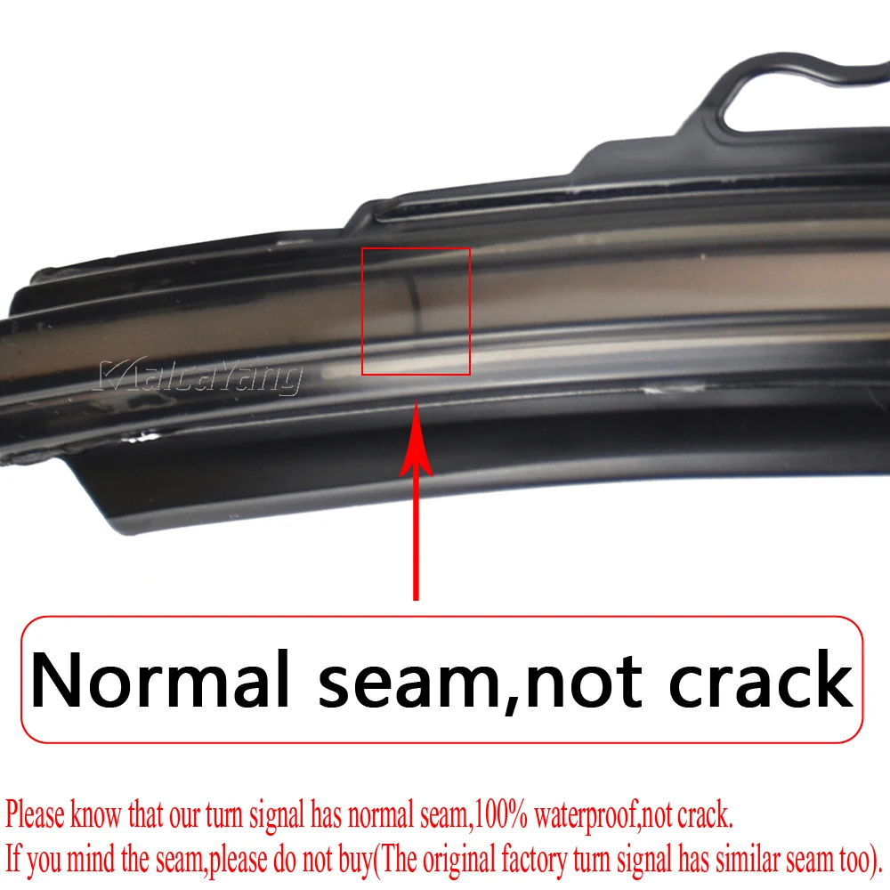 

LED Dynamic Turn Signal Light Flowing Water Blinker Flashing Light For Toyota RAV4 XA40 13-18 Highlander XU50 Noah R80 4Runner