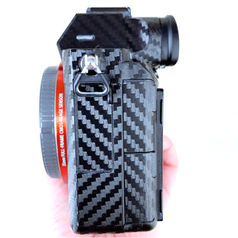 Антиокислительная наклейка из углеродного волокна для камеры sony A7III A7M3 A7R3