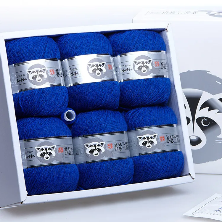 36 шт. грива шерстяной шарф свитер линия кашемировая пряжа ручная вязка