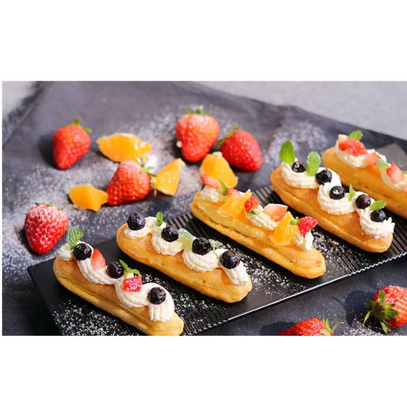 30x40 18 Eclairs антипригарный коврик для выпечки лист печенья/хлеба/печенья/слойки/Eclair