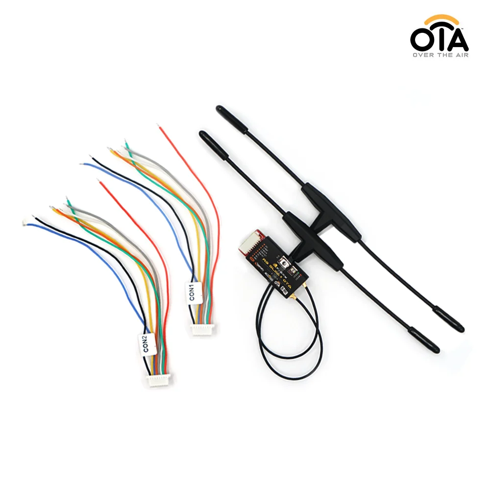FrSky R9 Slim + receptor OTA acceso 900MHz largo alcance 6 salidas PWM con antenas duales T-3