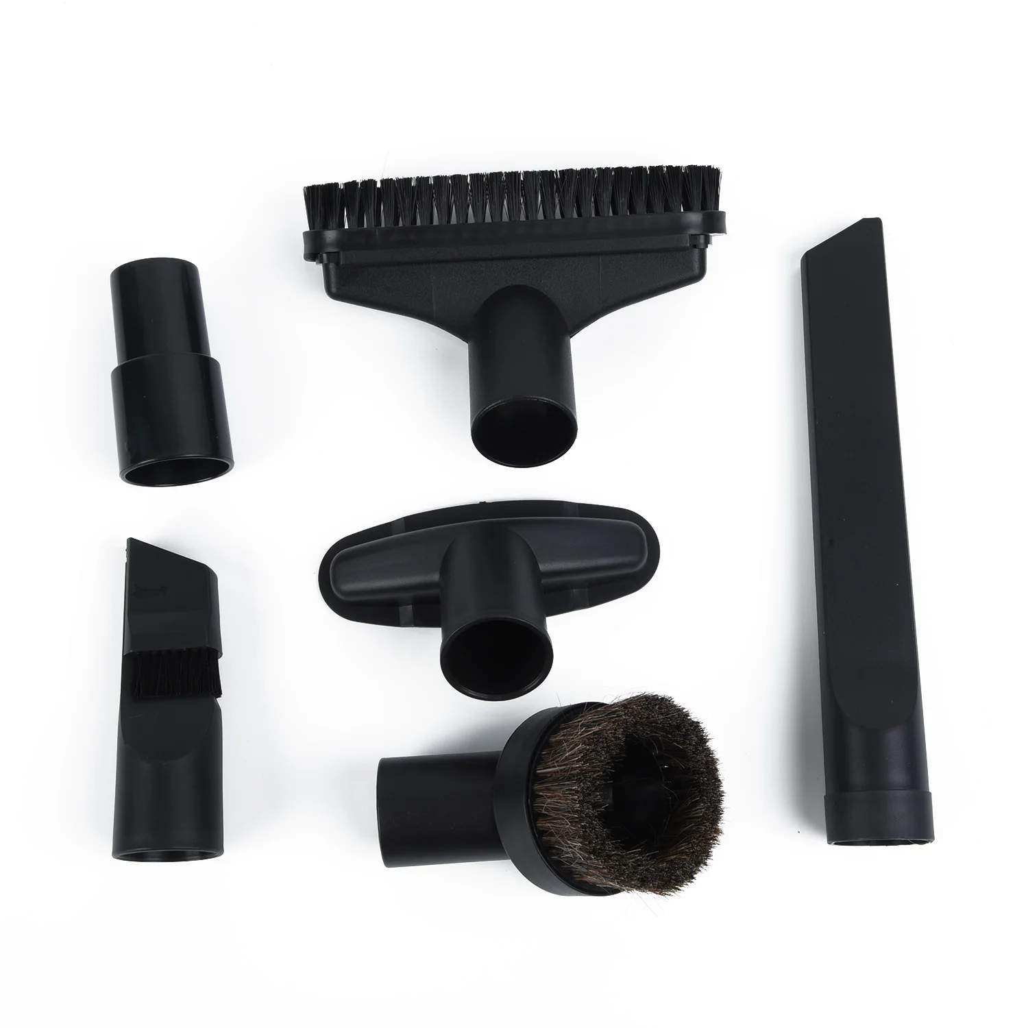 

6Pcs Vacuum Cleaning Heads Set 5suction Heads1conversion Head 32/35cm Vacuum Cleaner Accessories Replaceable Vacuum Cleaner Head