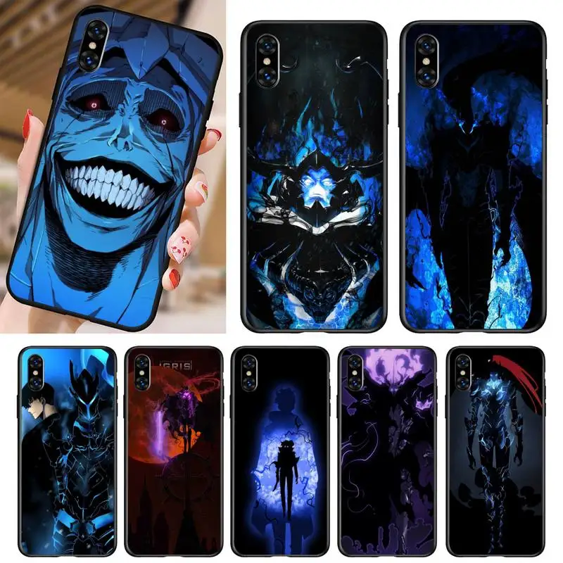 

Solo Leveling Igris Phone Case For Iphone 5 5s se 6 6s 7 8 11 12 X Xs Xr Pro Plus Max Mini
