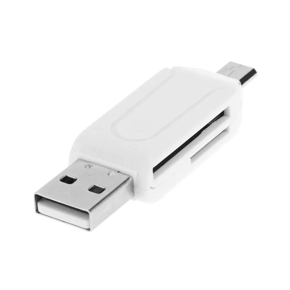 

USB 2,0 Micro USB OTG кардридер 480 МБ/с. высокоскоростной кардридер для TF SD карта памяти адаптер для ПК мобильный телефон ноутбук