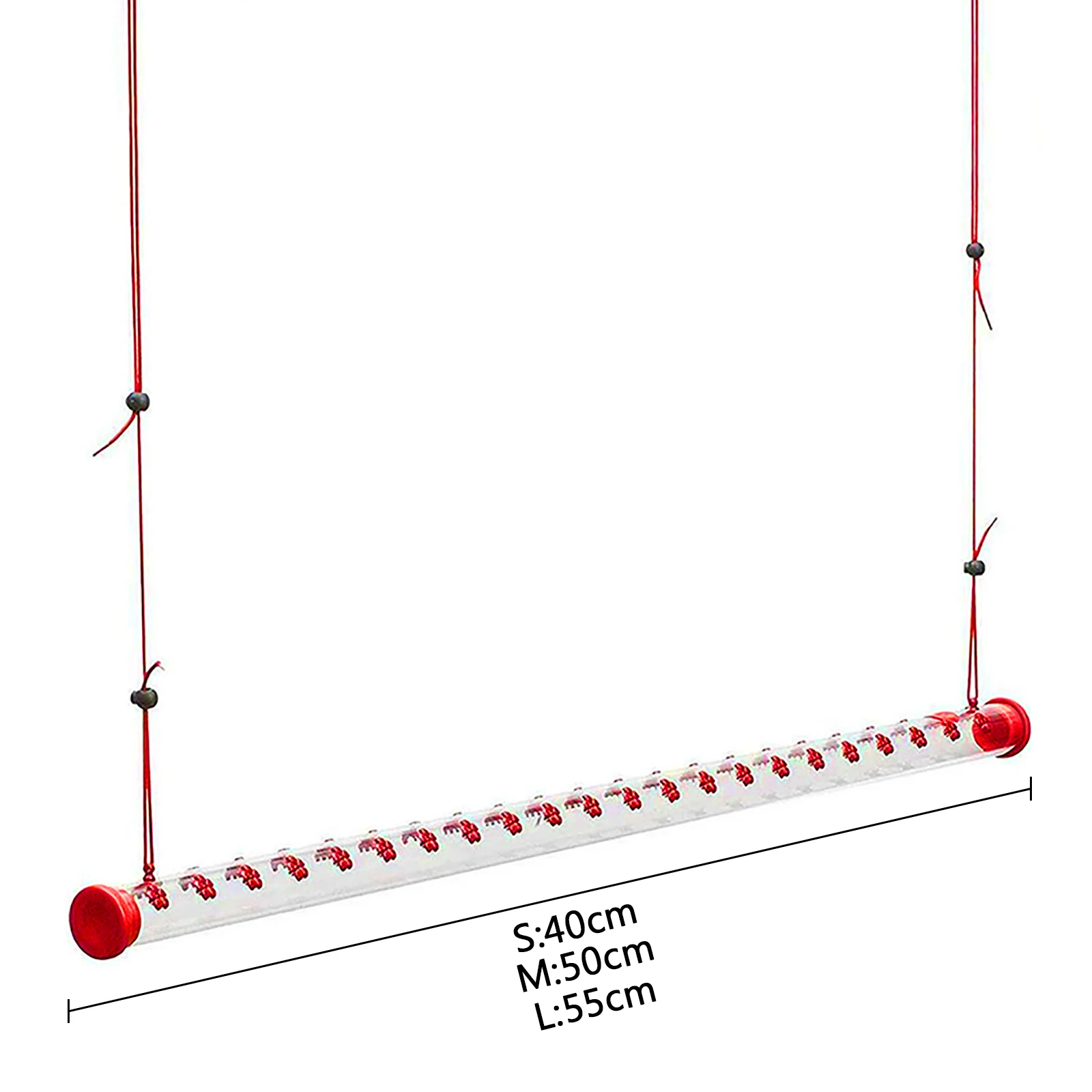 

DIDIHOU's Best Hummingbird Feeder Bird Feeder With Bright Red Transparent Tube Easy To Clean For Outdoors Garden Accessories