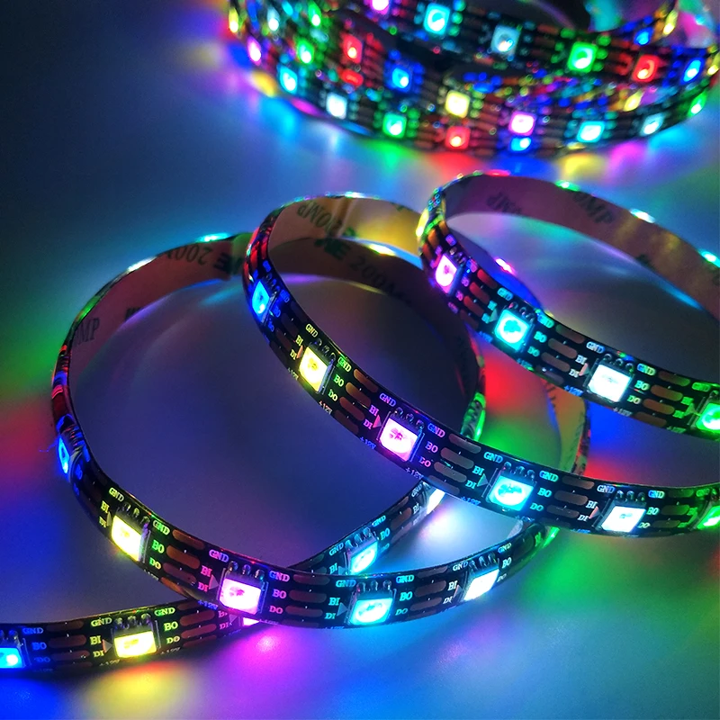 Полноцветная умсветильник та WS2815 (обновленная ws2812b) RGB Светодиодная лента