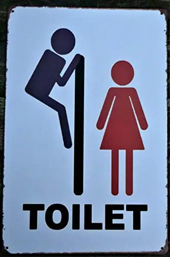

Patisaner Toilet Retro Vintage Poster Metal Tin Sign Cafe Pub Garage Kitchen Bathroom 8x12 inch