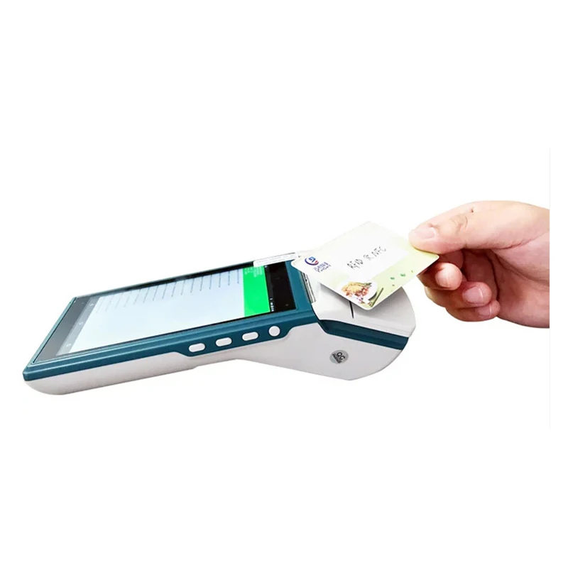 GPRS 3G WiFi Android Портативный розничная продажа POS с системой принтера NFC RFID смарт
