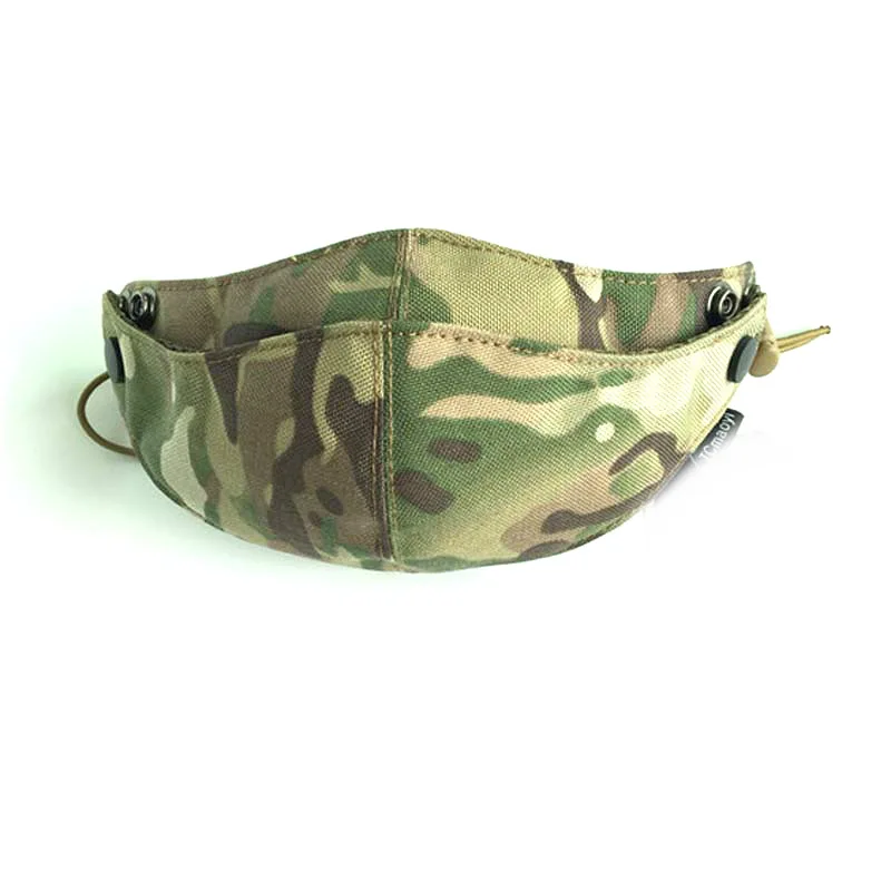 Маска для половины лица Cordura тактическое защитное снаряжение камуфляжная маска