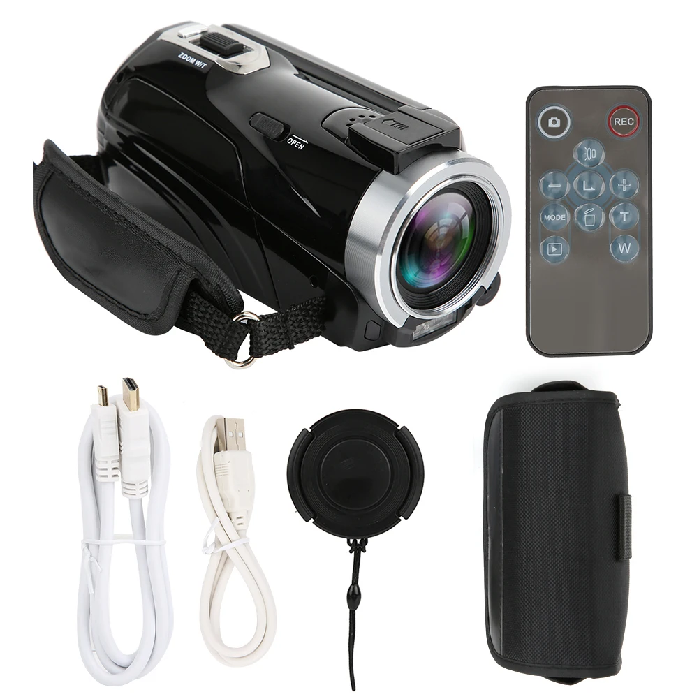 

camera video 4K Camcorder HD Infrared Night Vision Digital Video Camera Wifi with Microphone and Remote Control video kamera