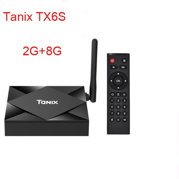 2G 8G ТВ-приставка Tanix TX6S Android 10,0 чип H616 TX6 4 ГБ 32 ГБ/64 Гб смарт-ТВ-приставка медиаплеер двойной WiFi Bluetooth 4K ТВ-приставка - Цвет: 2G 8G