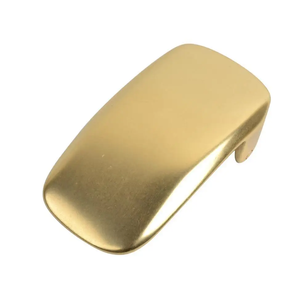 38 мм прямоугольная твердая латунная пряжка для ремня пустая Сделай Сам Кожа