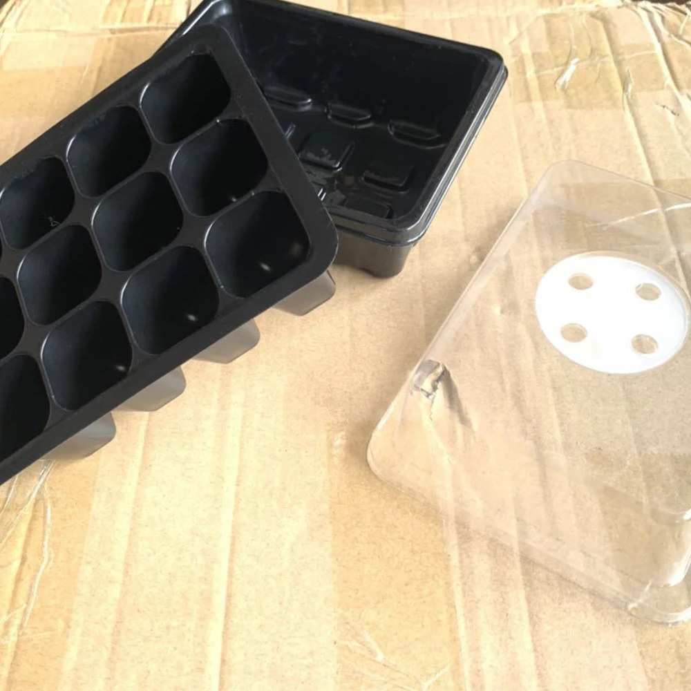 Горшки пластиковые для выращивания садовых растений поддон ящик проращивания с