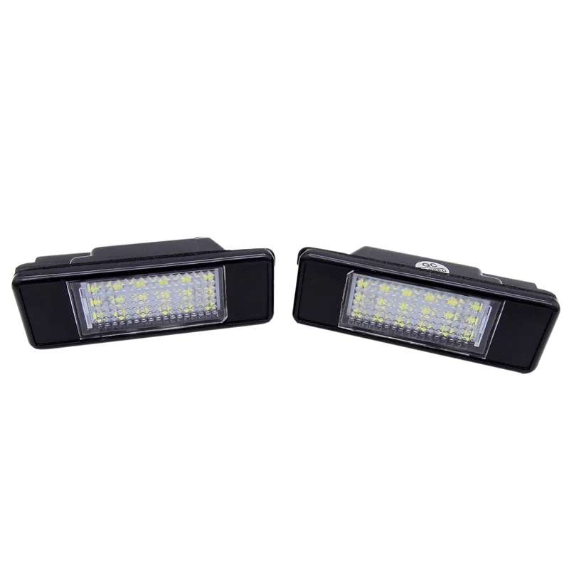 

2 Pcs Car Rear License Plate Light For Peugeot 308 3008 406 407 508 806 106 1007 207 307 CITROEN C2 C3 C4 C5 C6 DS3
