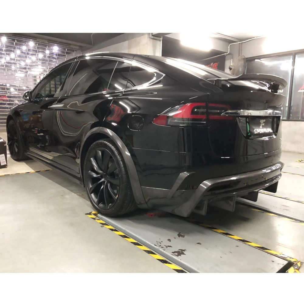 Спойлер для заднего бампера Tesla Model X 2016 2017 2018 | Автомобили и мотоциклы