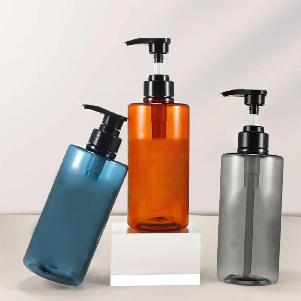 

500ml/300ml Refillable Lotion Bottle Shampoo Wash Hair Lotion Conditioner Hand Dispenser Pump Bottles Bottle Liquid Soap Em M3M8