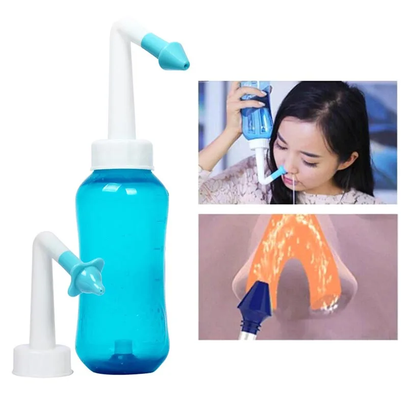 

300ml Nasal Wash Cleaner Nose Cleaning Adults Children Nose Protector Neti Pot Avoid Allergic Rhinitis Nasal Cleaner Tools