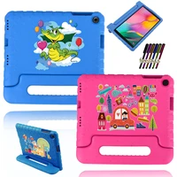 tablet case for samsung galaxy tab a 10 1 t510 t515 protective cover cute animal fruit children fall protection free stylus