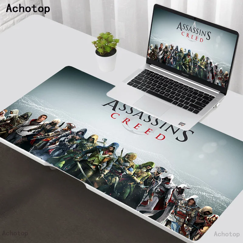 

Assassin's creed Anime Gaming Mousepad xxl Mouse Pad Gamer Desk Mat Play Pad Carpet Rug Gaming Mouse Pad Play Mat Non-slip Mats