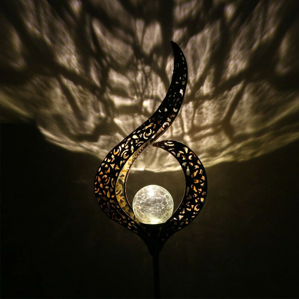 

Solar Powered LED Light Lawn Pathway Stake Lamp Garden Patio Landscape Decor Outdoor Waterproof LED Light