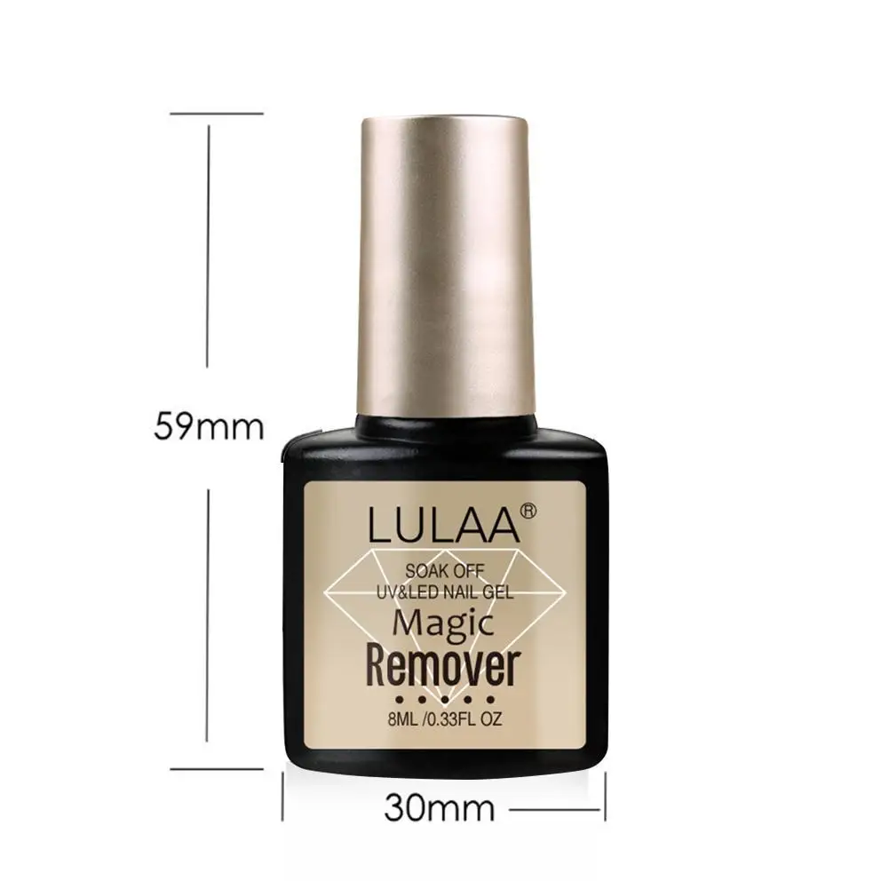 8ml Nail Gel Polish Burst Remover Healthy Fast Soak Permanent Tools Degreaser UV Off Remover Nail Polish Cleaner Gel Innoxi L1M6