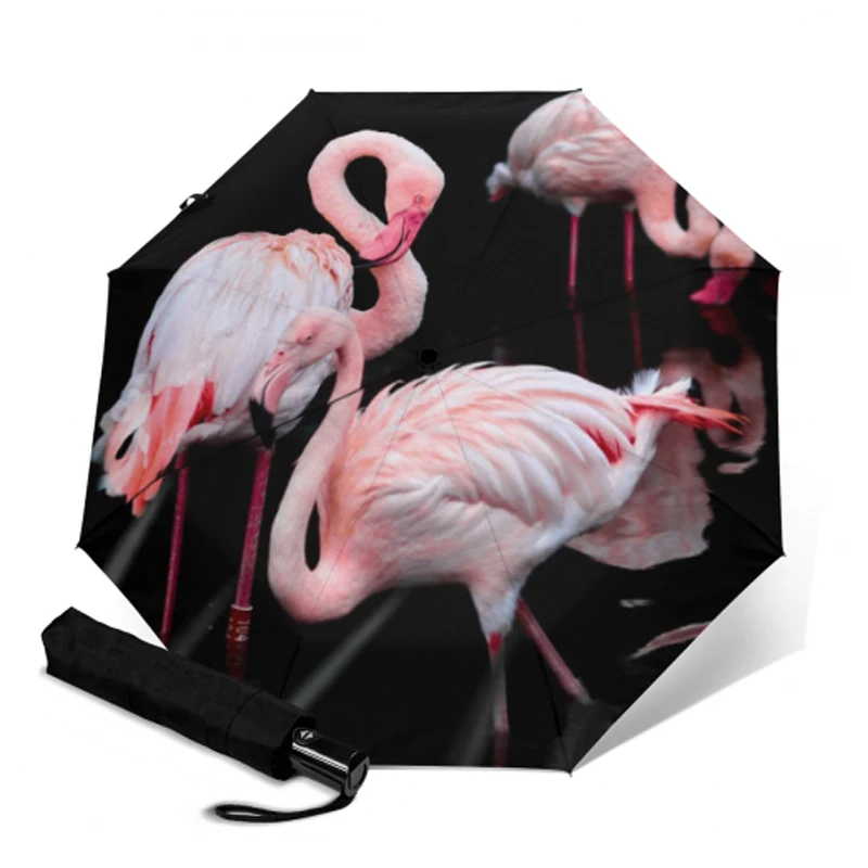 Зонт складной с 8 ребрами для мужчин и женщин ветрозащитный зонтик от солнца