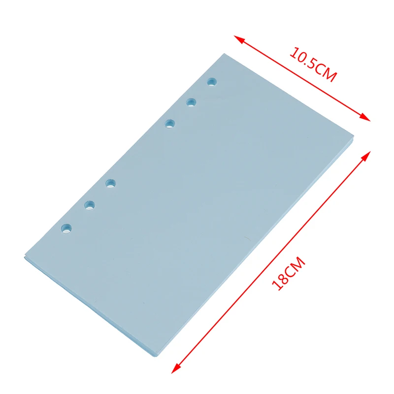 

40 Sheets Loose-Leaf Diary Insert Refill Organiser A6 To Do/Blank/Ruled/Lattice Planner Refill Organiser Stationery Notebook