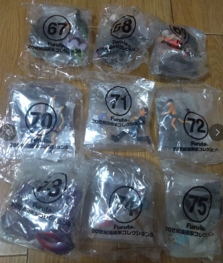 

pvc figure model toy horror scene 9pcs./set DrifftClassroom out of print