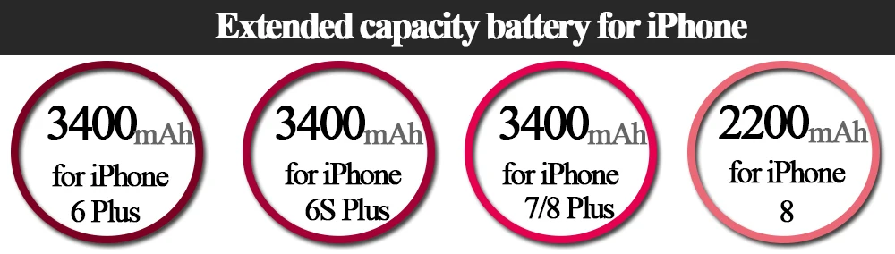 SHANXIAN аккумулятор премиум класса для iPhone 6 6S SE 7 8 с увеличенной емкостью, литиевый внутренний сменный аккумулятор 2200 мАч, бесплатный инструмент