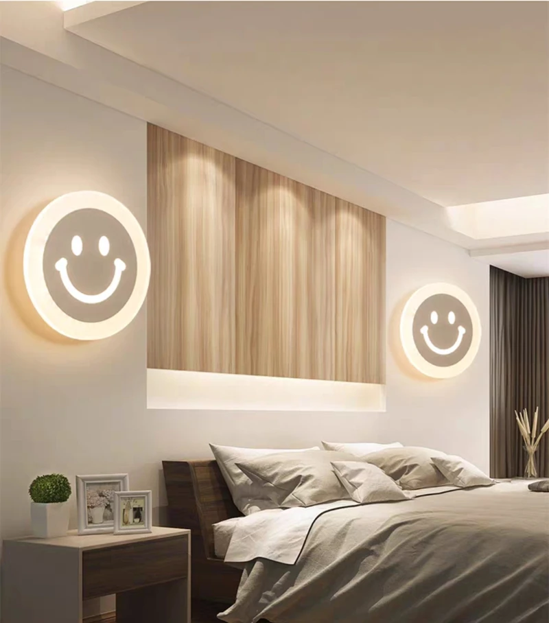 

LED bedside lamp wall lamp modern indoor wall lamp creative aisle corridor reading LED lamp wall lamp
