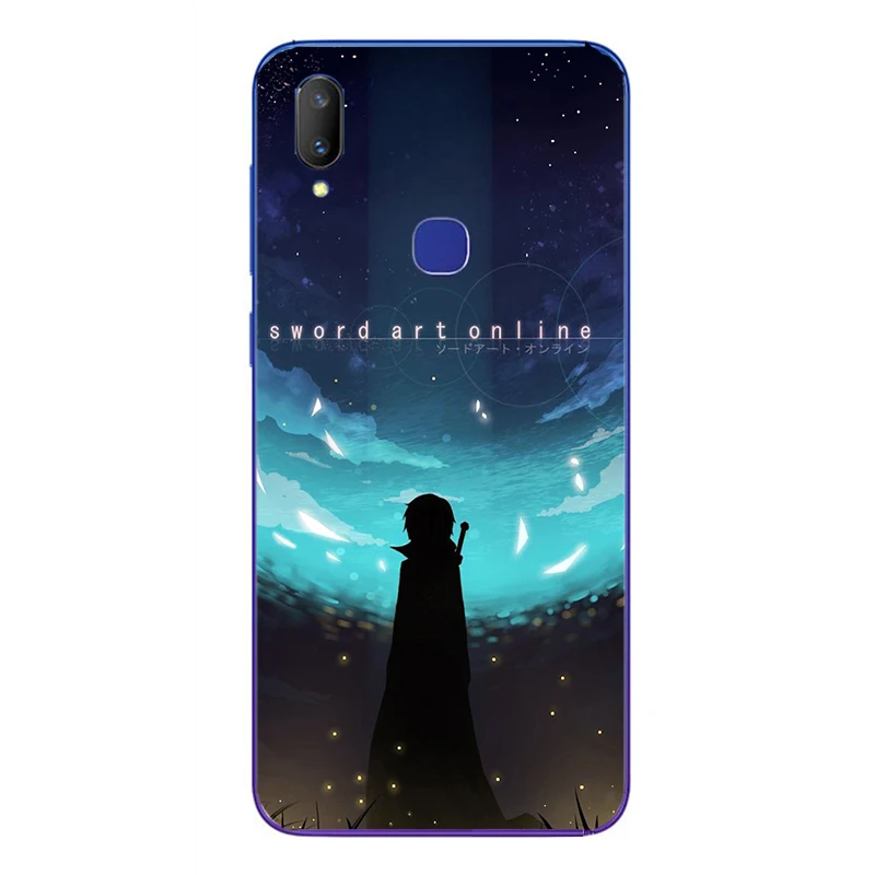 Чехол с рисунком Sword Art Online для телефона Wiko Y51 Y81 Y62 View 5 Plus Freddy U Feel FAB Prime Power U10 U20 U30 -