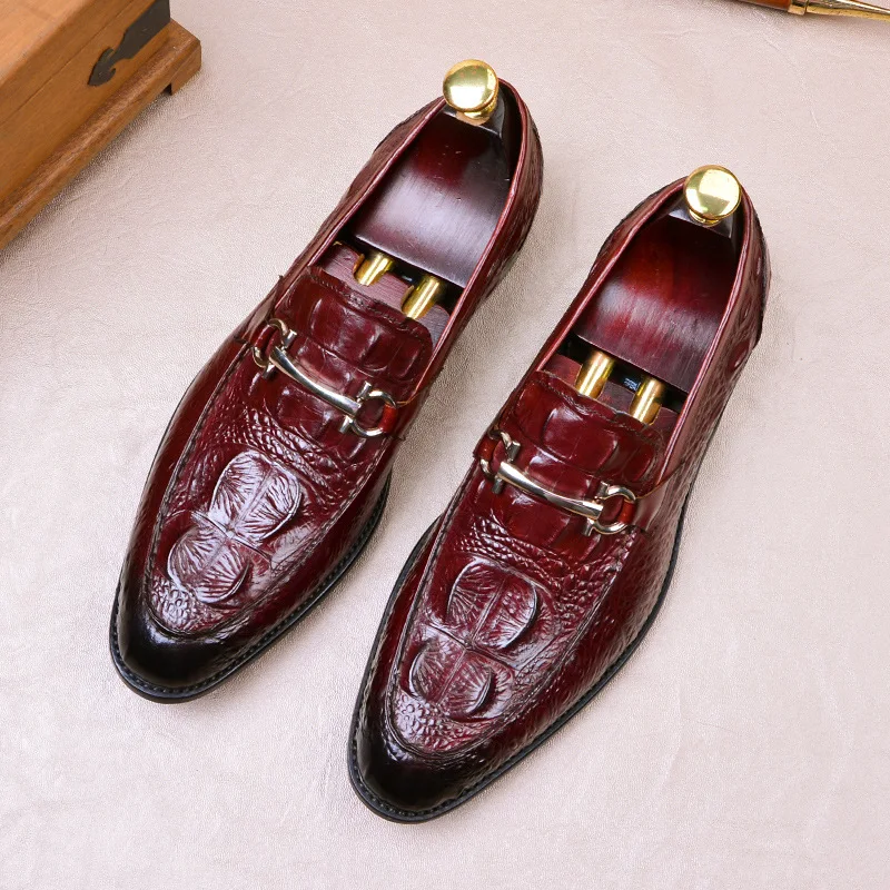 Мужские классические туфли Формальные из натуральной кожи деловые офисные