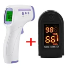 Пальчиковый пульсоксиметр, монитор насыщения кислородом, цифровой прибор для измерения артериального давления, счетчик с OLED-экраном, Пульсоксиметр SPO2, термометр