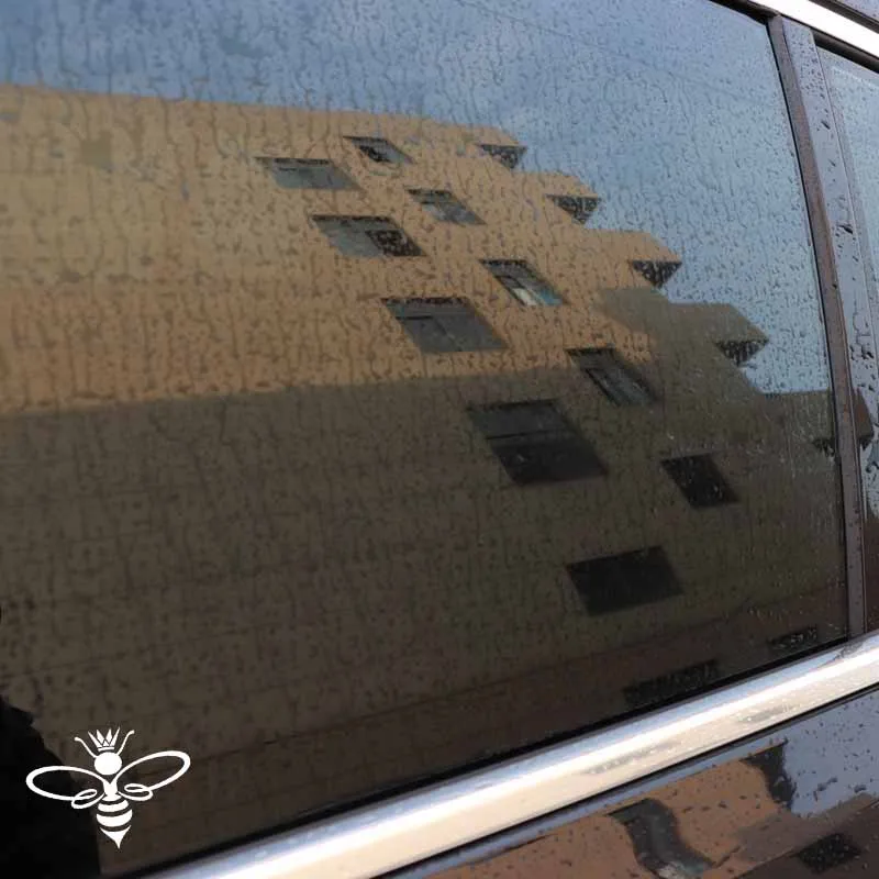 Черная/серебряная Ослепительная Почетная пчела прекрасная виниловая наклейка