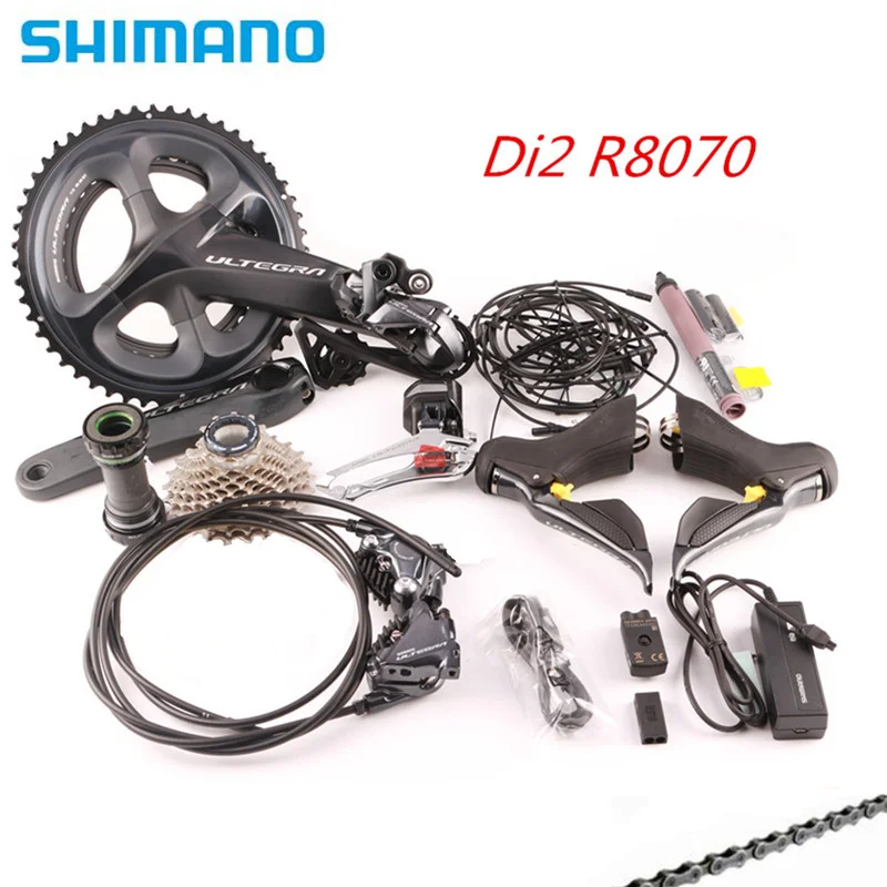 Набор компонентов SHIMANO Di2 R8070 дорожный велосипед ULTEGRA электроника дисковый тормоз