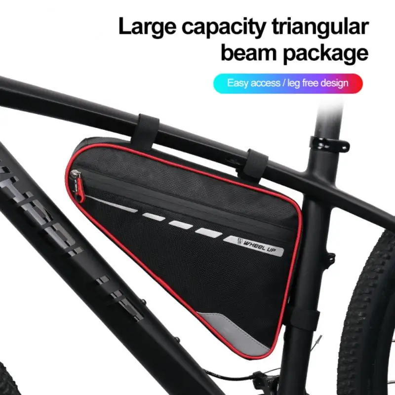 

WHEELUP Bike Bicycle Bag Rainproof Large Capacity MTB Road Frame Bag Triangle Pouch Waterproof Caulking Bag Pannier Accessories