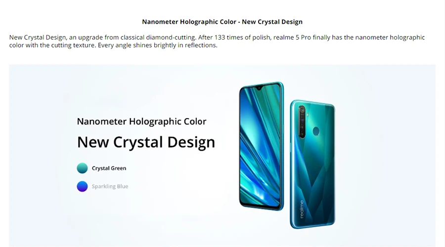 EU версия OPPO Realme 5 Pro 6,3 ''4/8 ГБ Оперативная память 128 Гб Встроенная память Восьмиядерный 4035 мА/ч, 48MP+ 16MP Quad камеры, быстрая зарядка, мобильный телефон